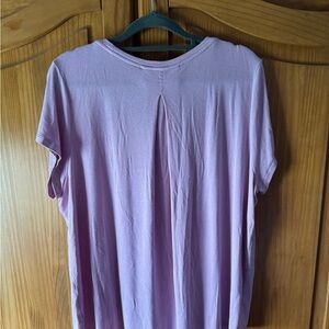 Athleta With Ease Tee ribbed Size medium